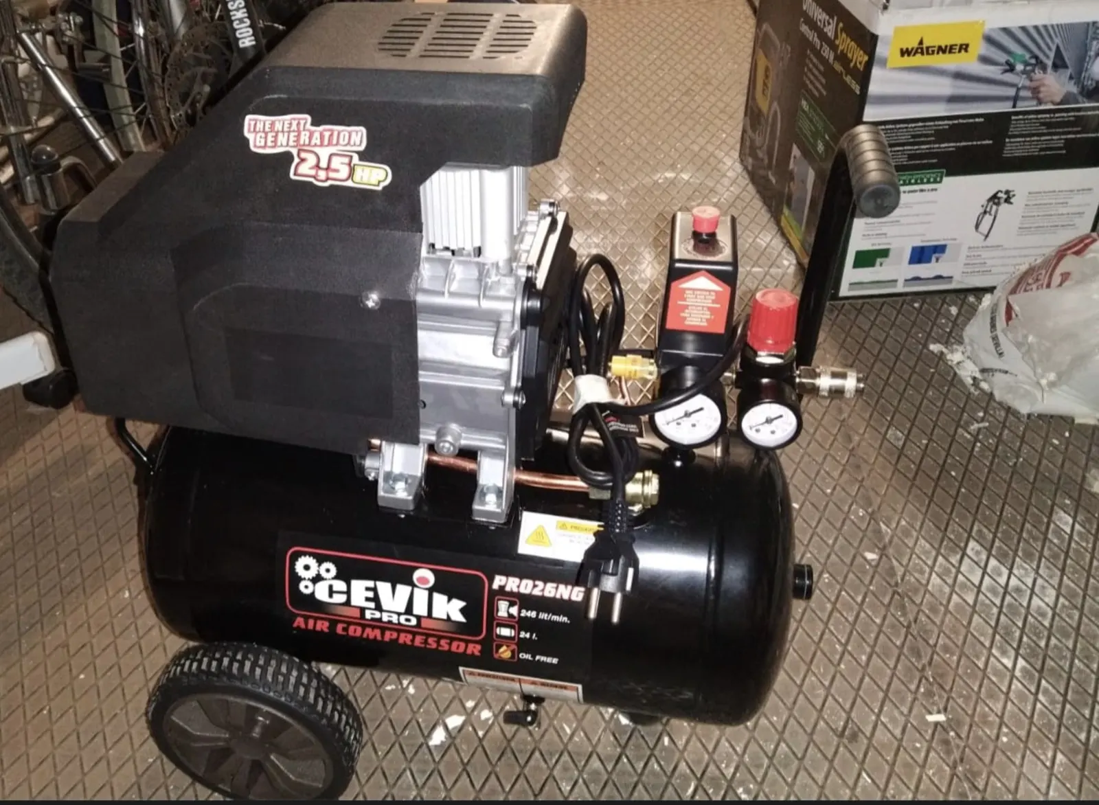Compresor y equipo de pintura airless